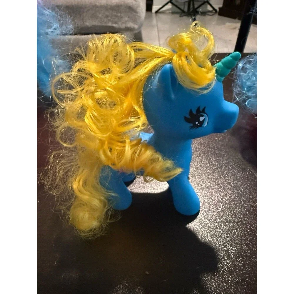 Vintage My Little Pony G1 Unicorn Lot Sparkler & Baby Ponies Colorful Hair